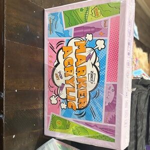 Marker Acrylic Art Set - Pink and Purple